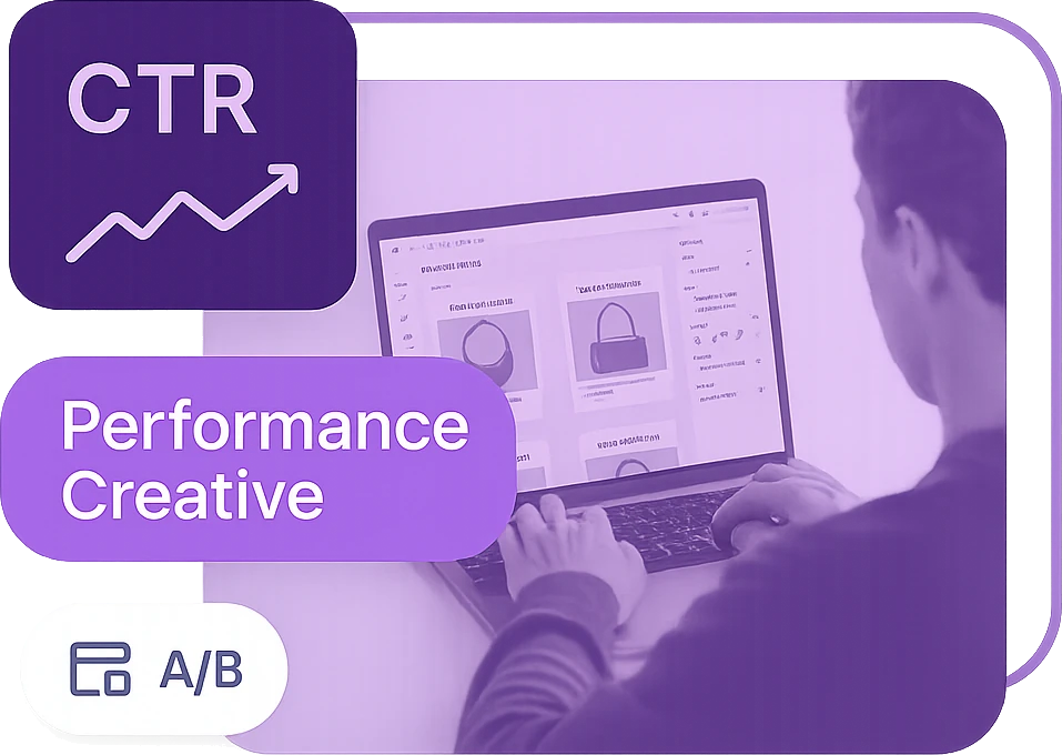 Performance creative that lowers your cost per lead