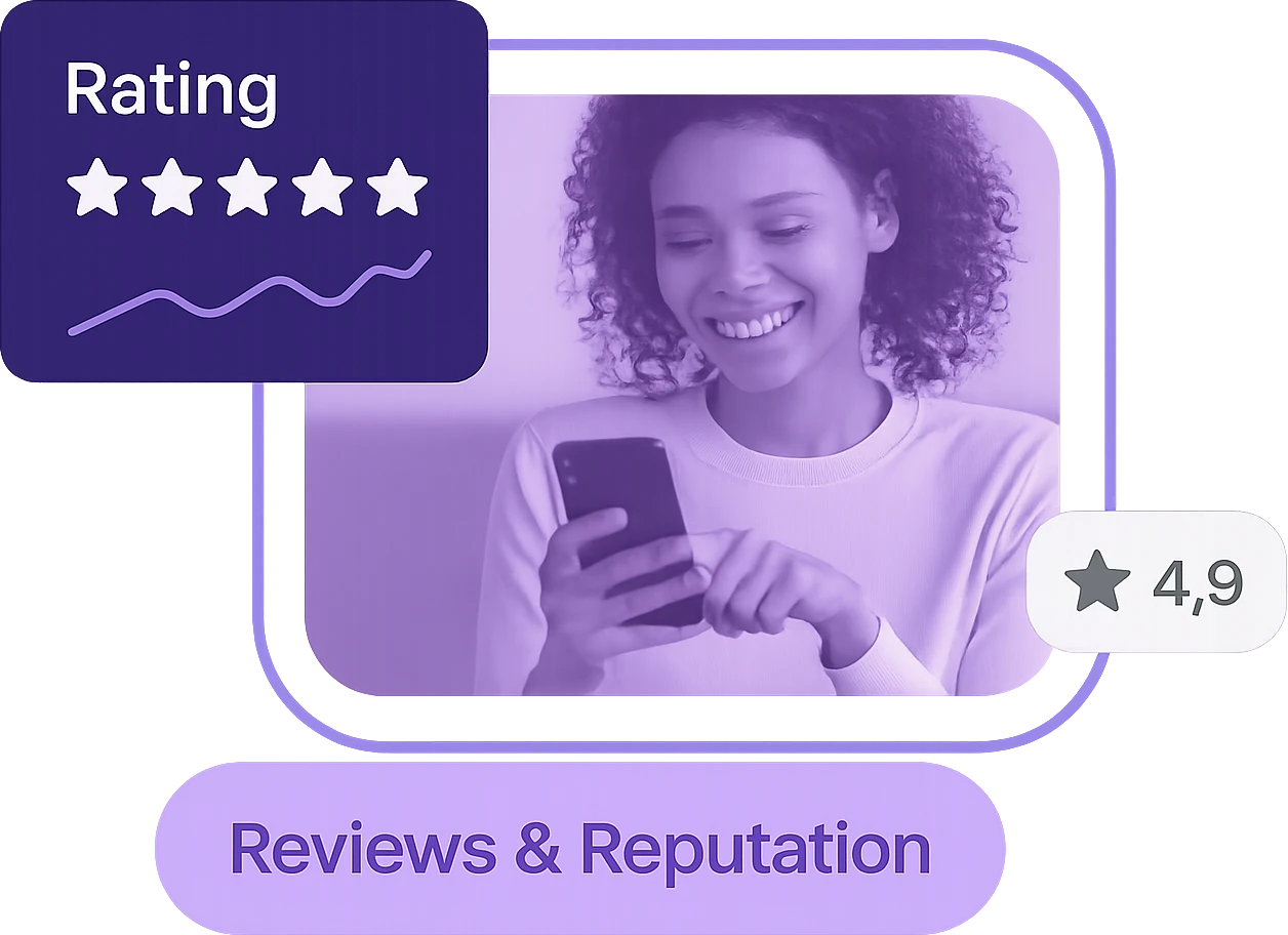 Reviews and reputation management that builds trust